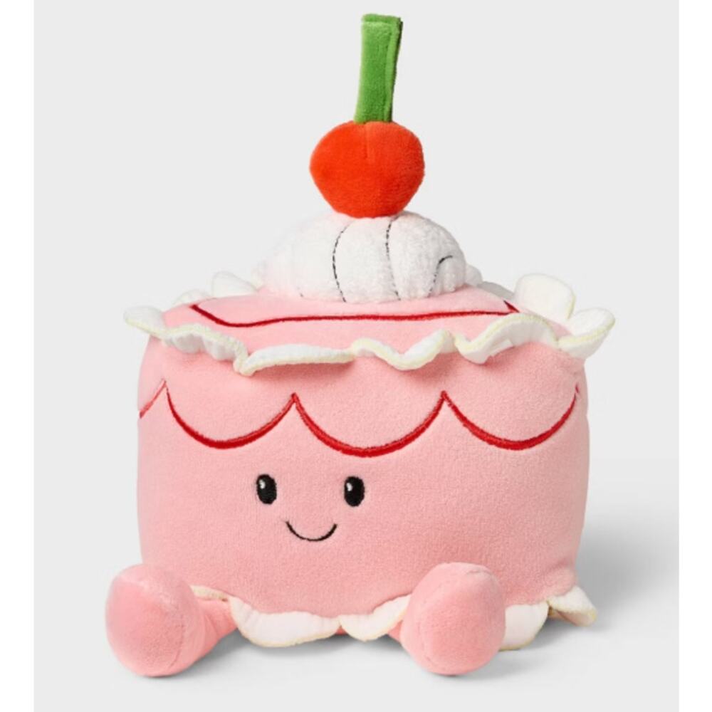 Gigglescape 6" Fancy Cake Plush Stuffed Animal Toy  NEW Valentines Day